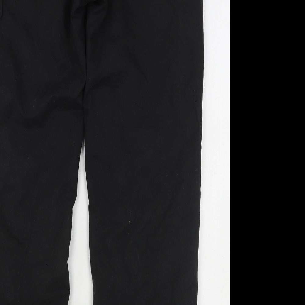 Mountain Warehouse Womens Black  Polyester Rain Trousers Trousers Size 10 L29 in Regular