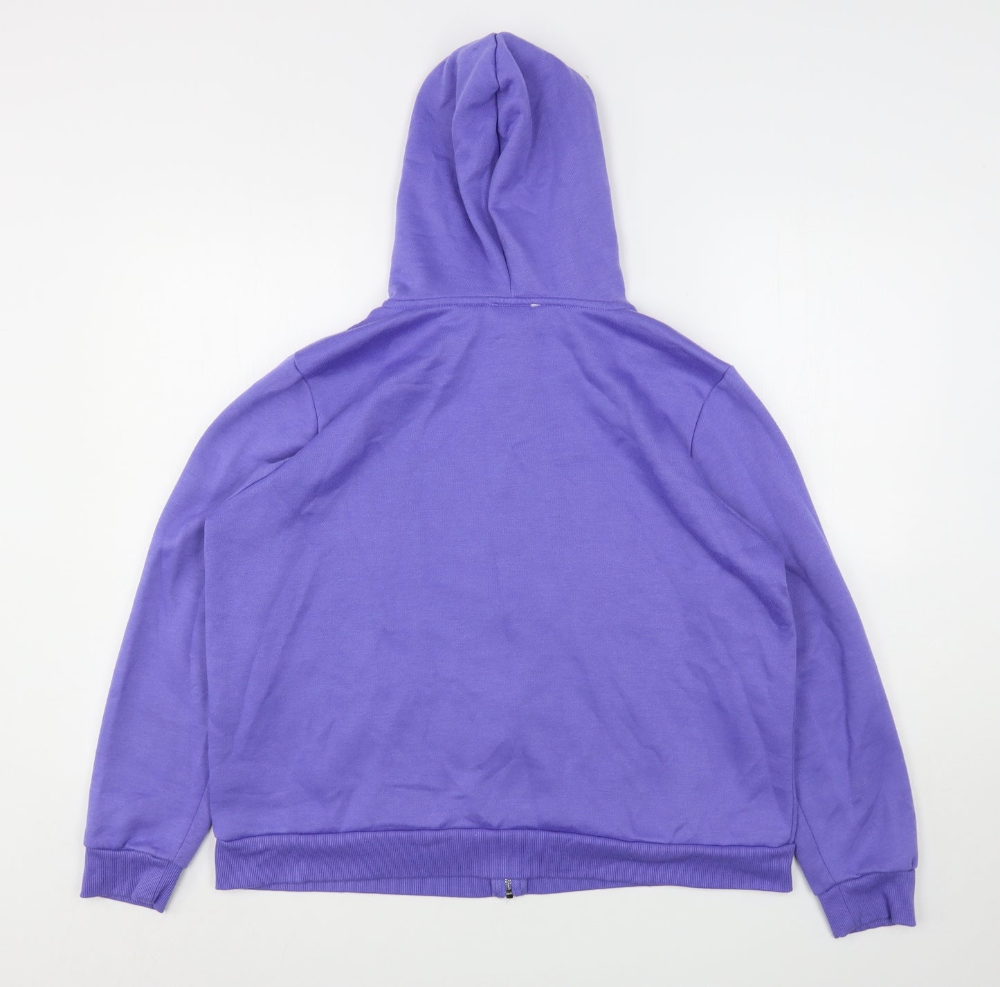 Papaya Womens Purple  Polyester Full Zip Hoodie Size L