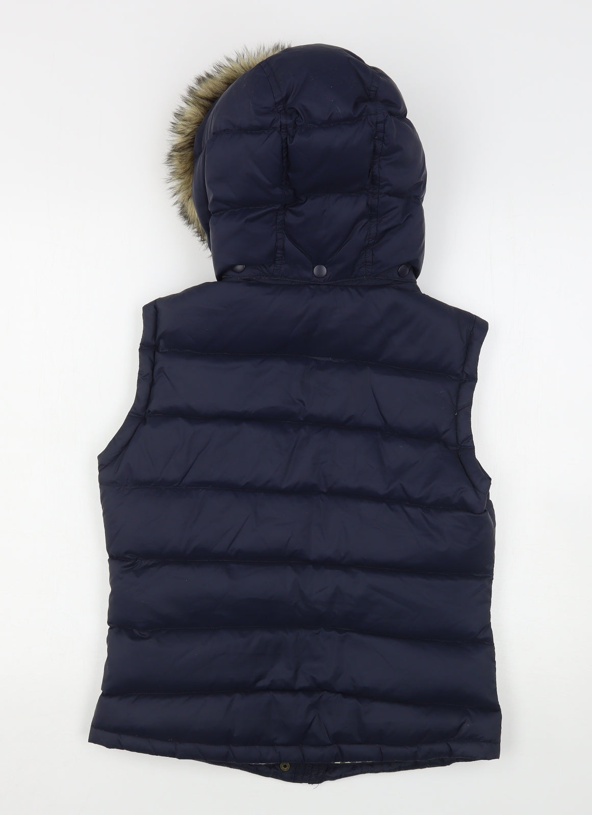 Jack Wills Womens Blue   Gilet Coat Size 10