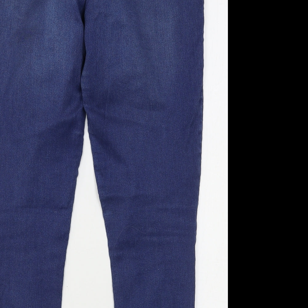 F&F Womens Blue  Cotton Jegging Jeans Size 18 L28 in Regular