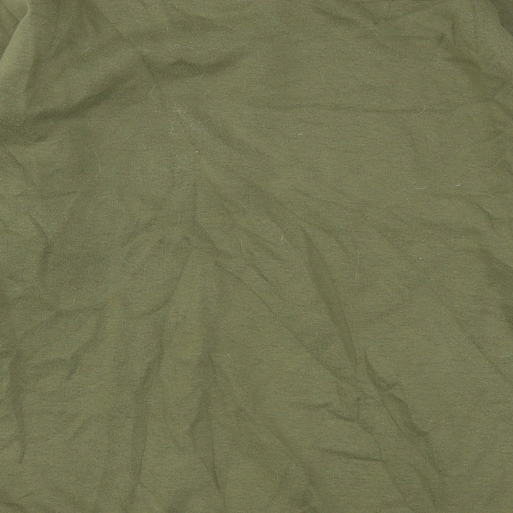 New Look Womens Green  Polyester Pullover Sweatshirt Size 14