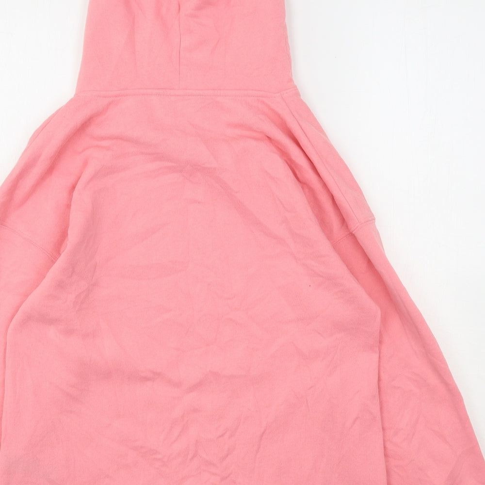 Dunnes Stores Womens Pink  Polyester Pullover Hoodie Size XS