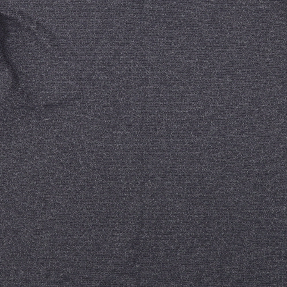 George Womens Grey Round Neck  Viscose Pullover Jumper Size L