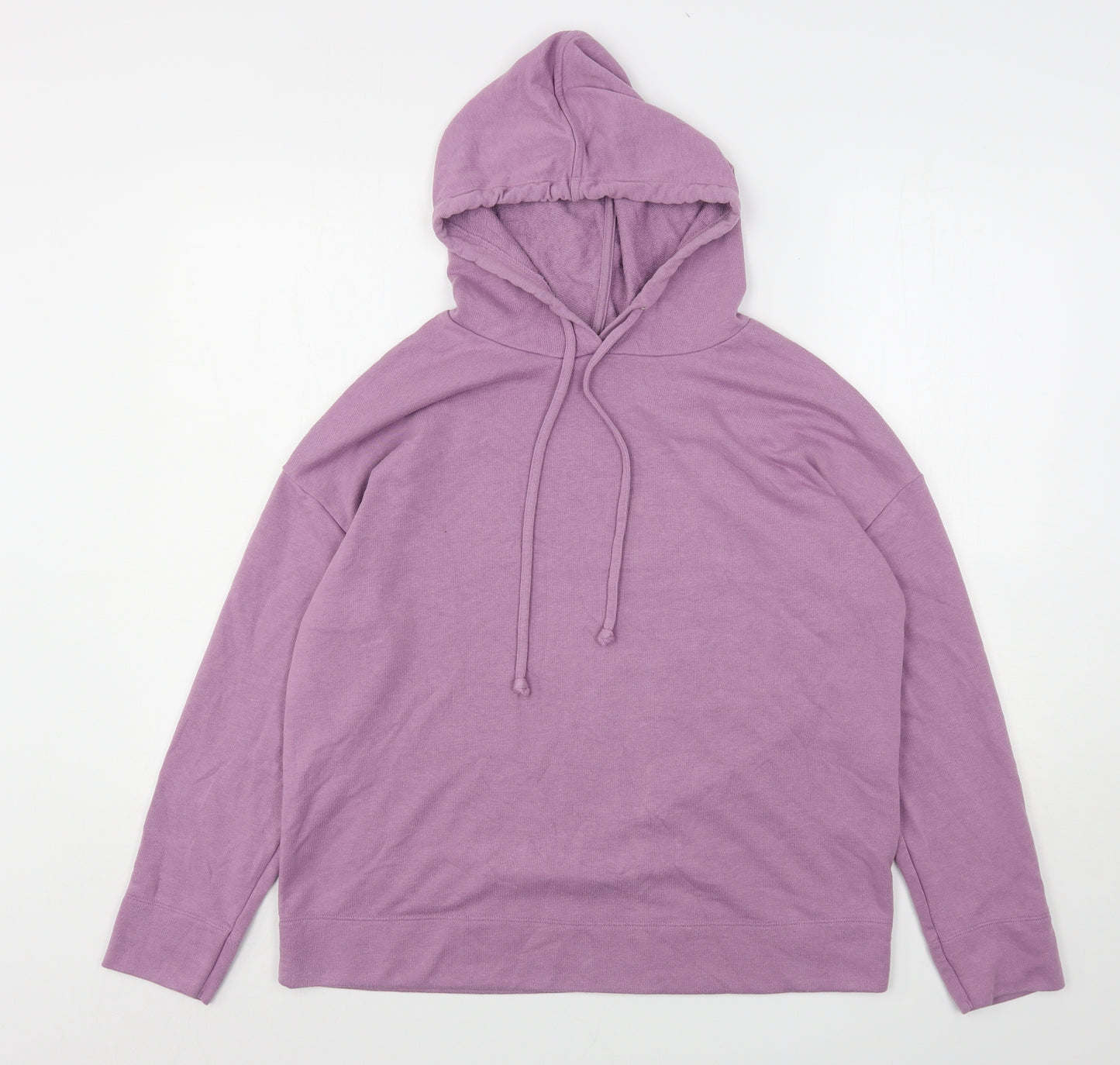 George Womens Pink  Polyester Pullover Hoodie Size 14