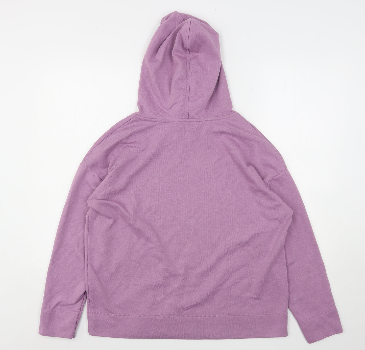 George Womens Pink  Polyester Pullover Hoodie Size 14
