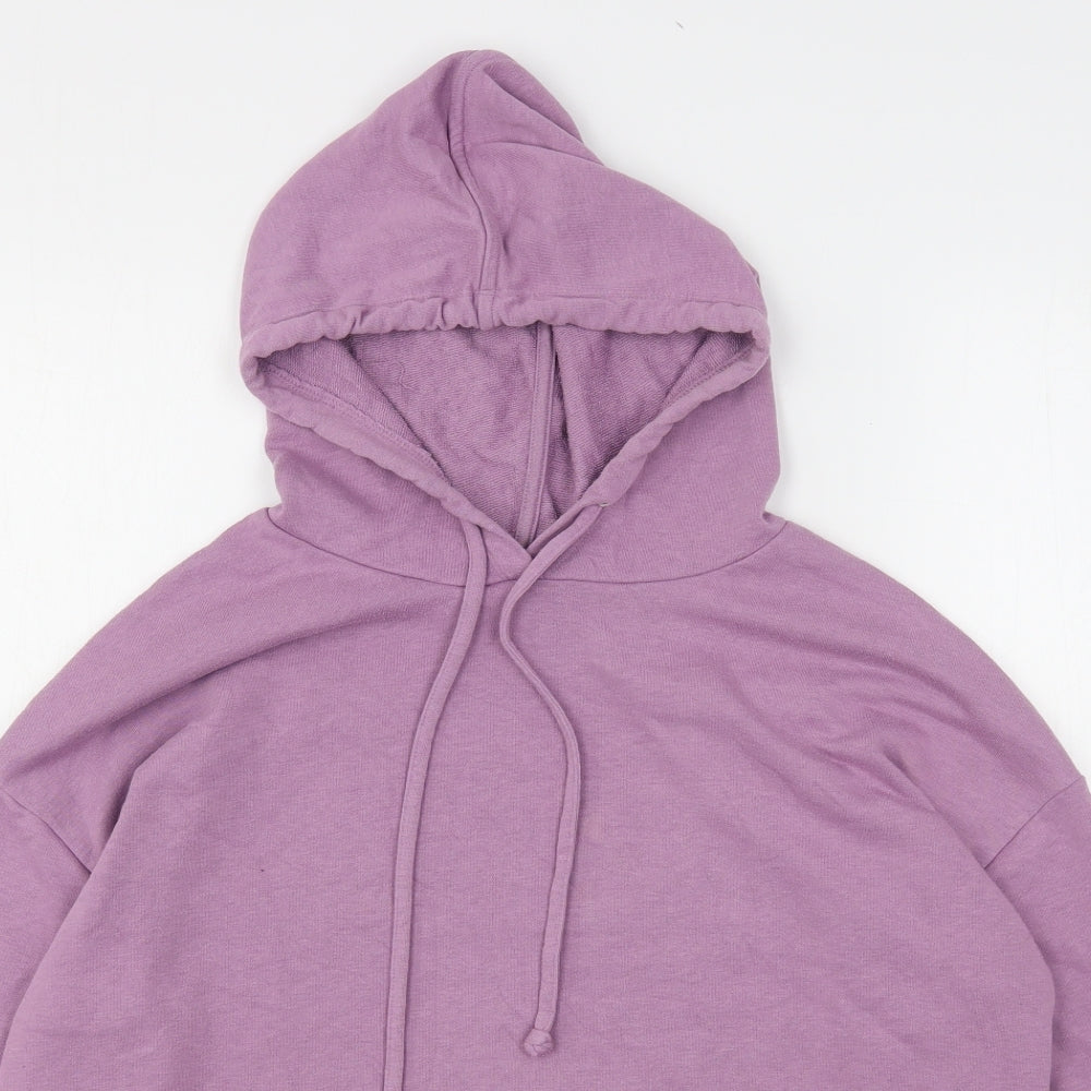 George Womens Pink  Polyester Pullover Hoodie Size 14