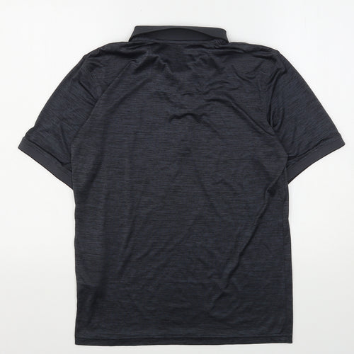 Regatta Mens Grey  Polyester Basic Polo Size S Collared