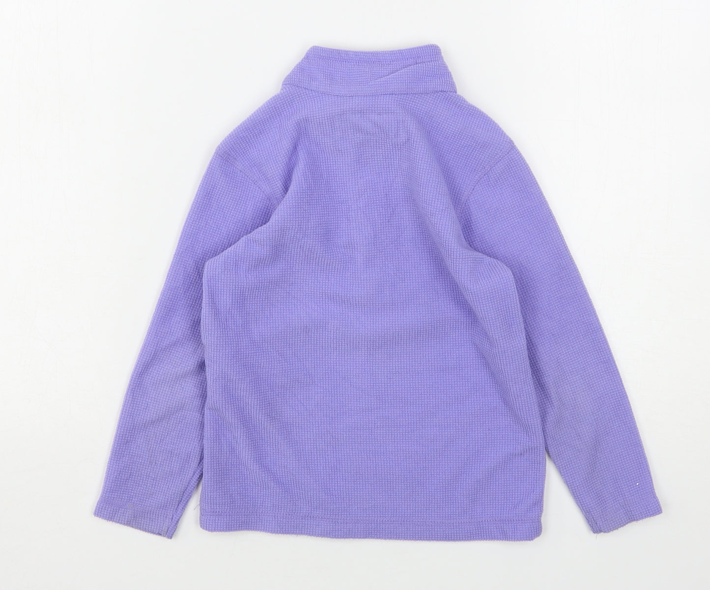 Regatta Girls Purple  Polyester Pullover Sweatshirt Size 3-4 Years