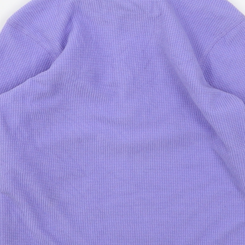 Regatta Girls Purple  Polyester Pullover Sweatshirt Size 3-4 Years