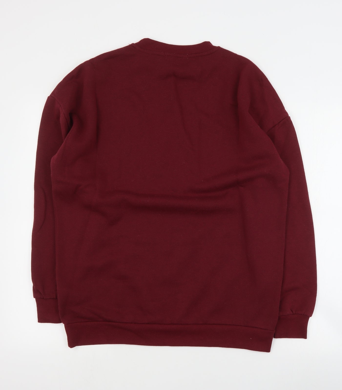 Primark Womens Red  Polyester Pullover Sweatshirt Size 2XS  Pullover