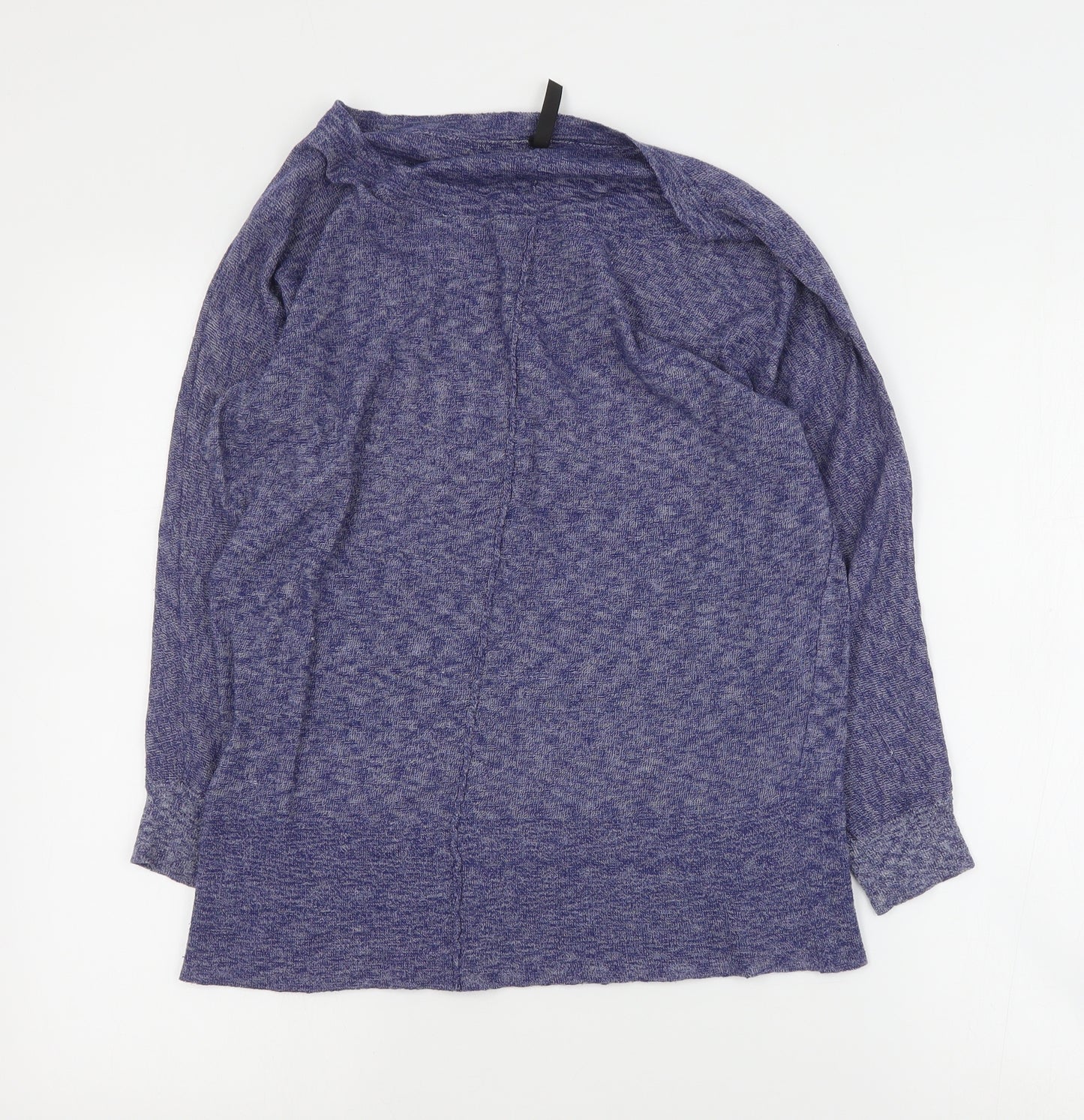 Woolworths Womens Blue Round Neck  Viscose Pullover Jumper Size S