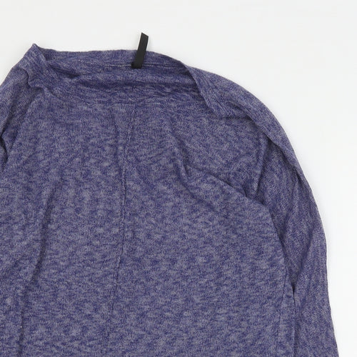 Woolworths Womens Blue Round Neck  Viscose Pullover Jumper Size S