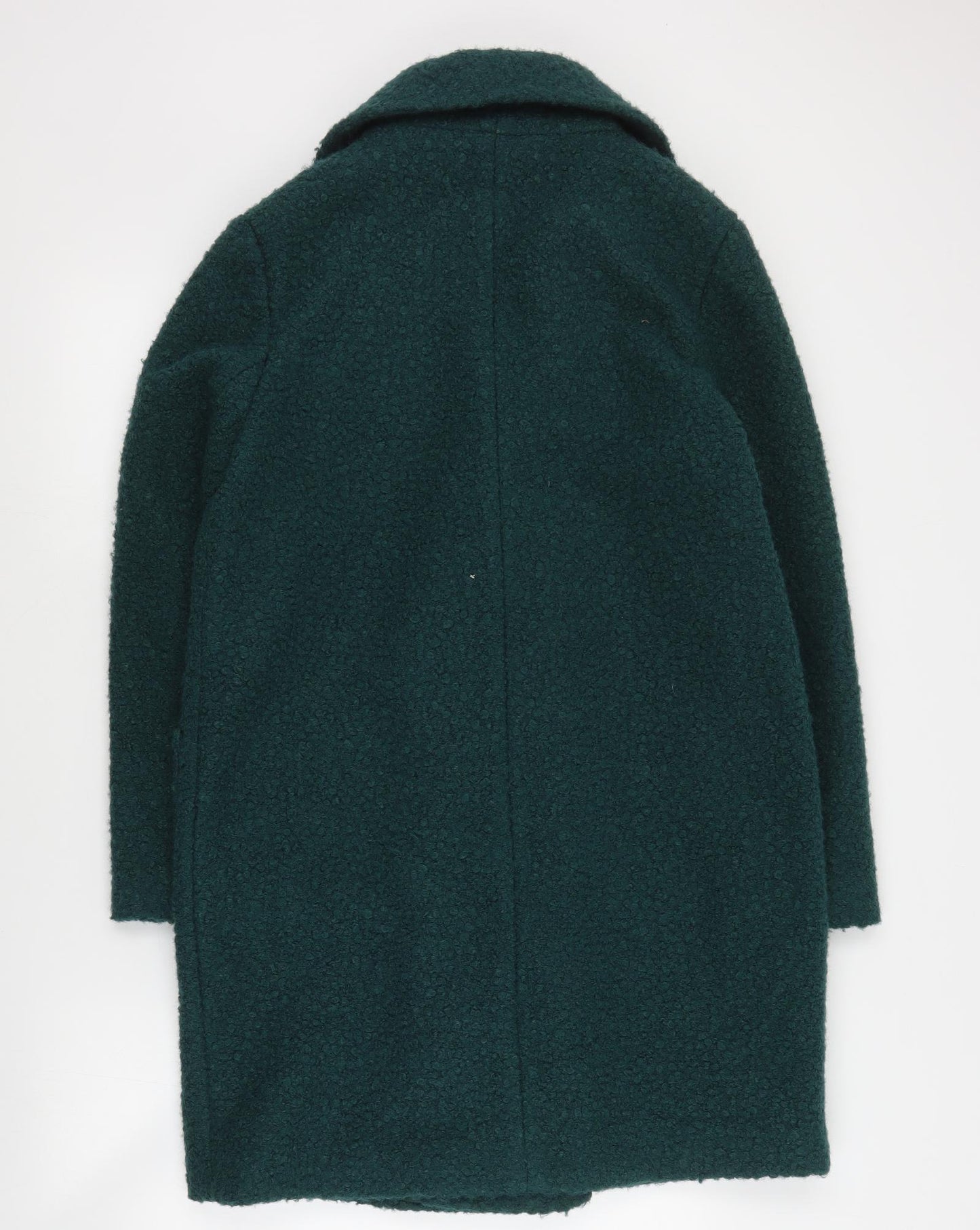 Papaya Womens Green   Overcoat Coat Size 12  Button