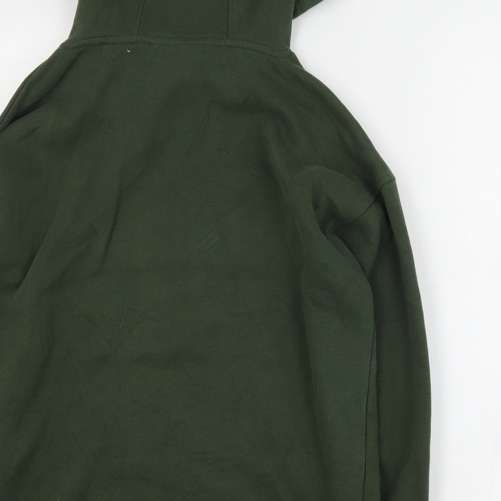 IVY PARK Womens Green  Cotton Pullover Hoodie Size S  Pullover