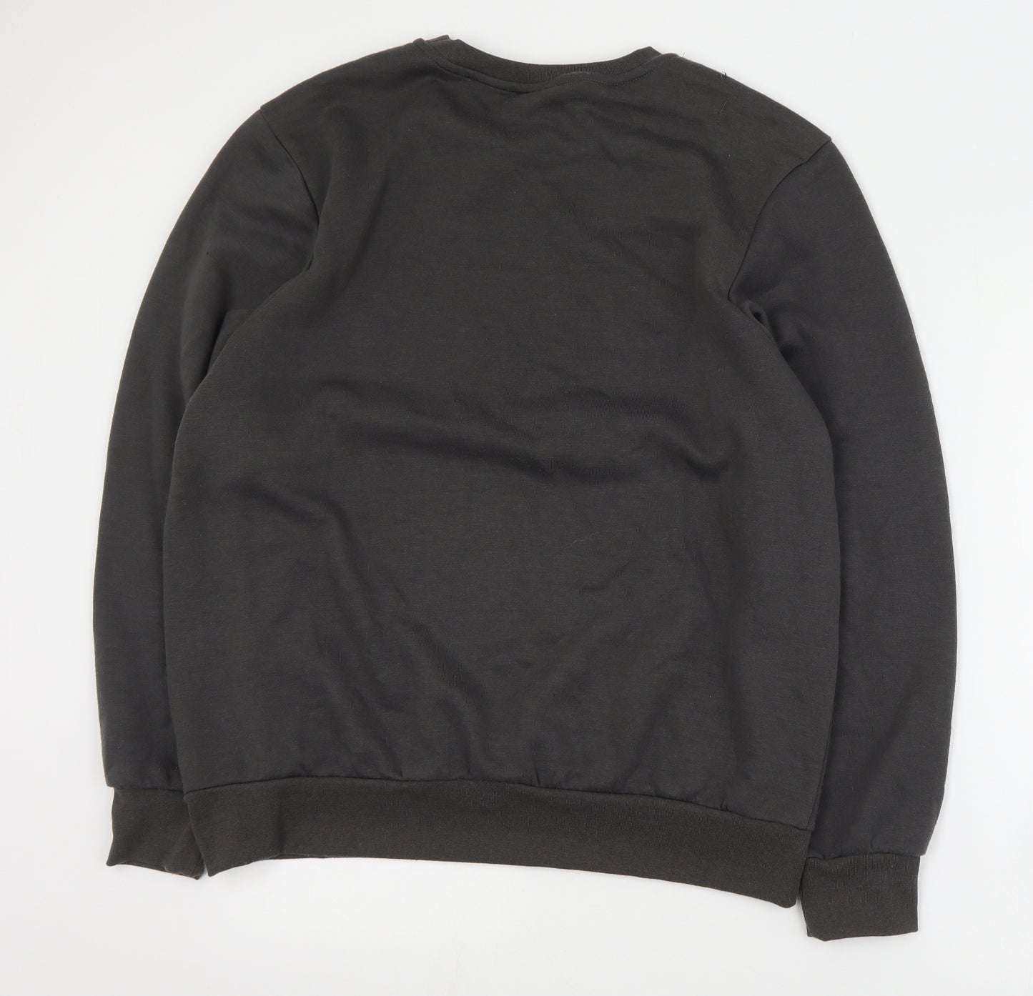 Slazenger Womens Grey  Polyester Pullover Sweatshirt Size L  Pullover