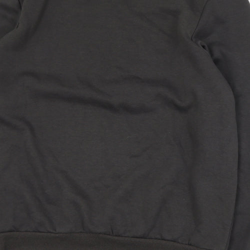 Slazenger Womens Grey  Polyester Pullover Sweatshirt Size L  Pullover