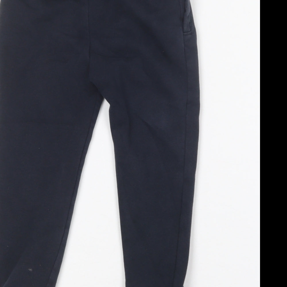NEXT Boys Blue  Cotton Jogger Trousers Size 3 Years  Regular