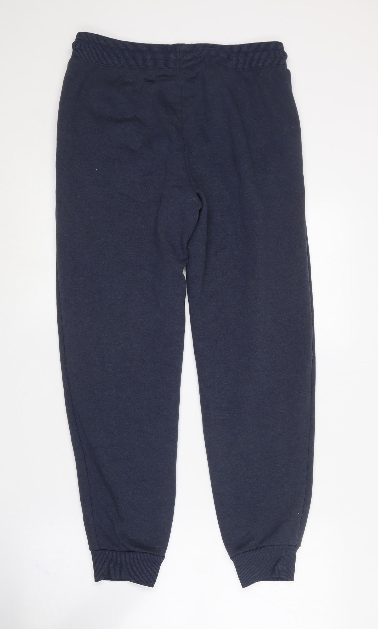 Papaya Womens Blue  Polyester Jogger Trousers Size M L26 in Regular