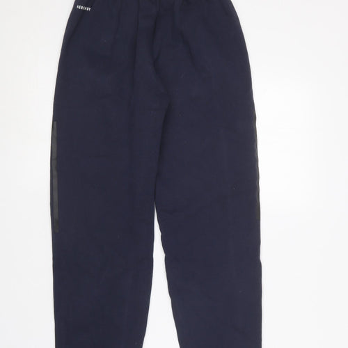 adidas Boys Blue  Cotton Jogger Trousers Size 11-12 Years  Regular