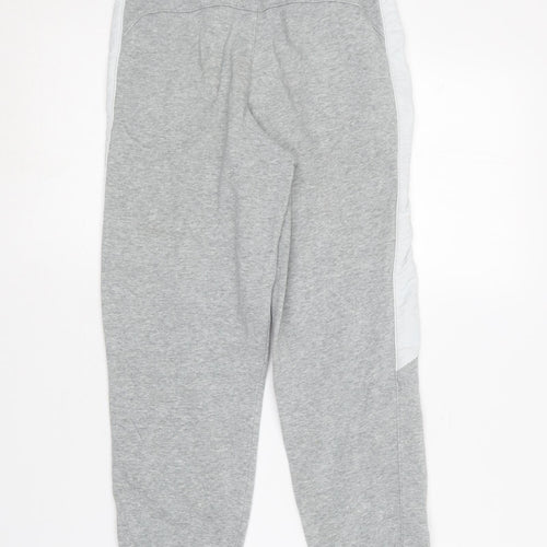 Nike Boys Grey  Cotton Jogger Trousers Size M  Regular
