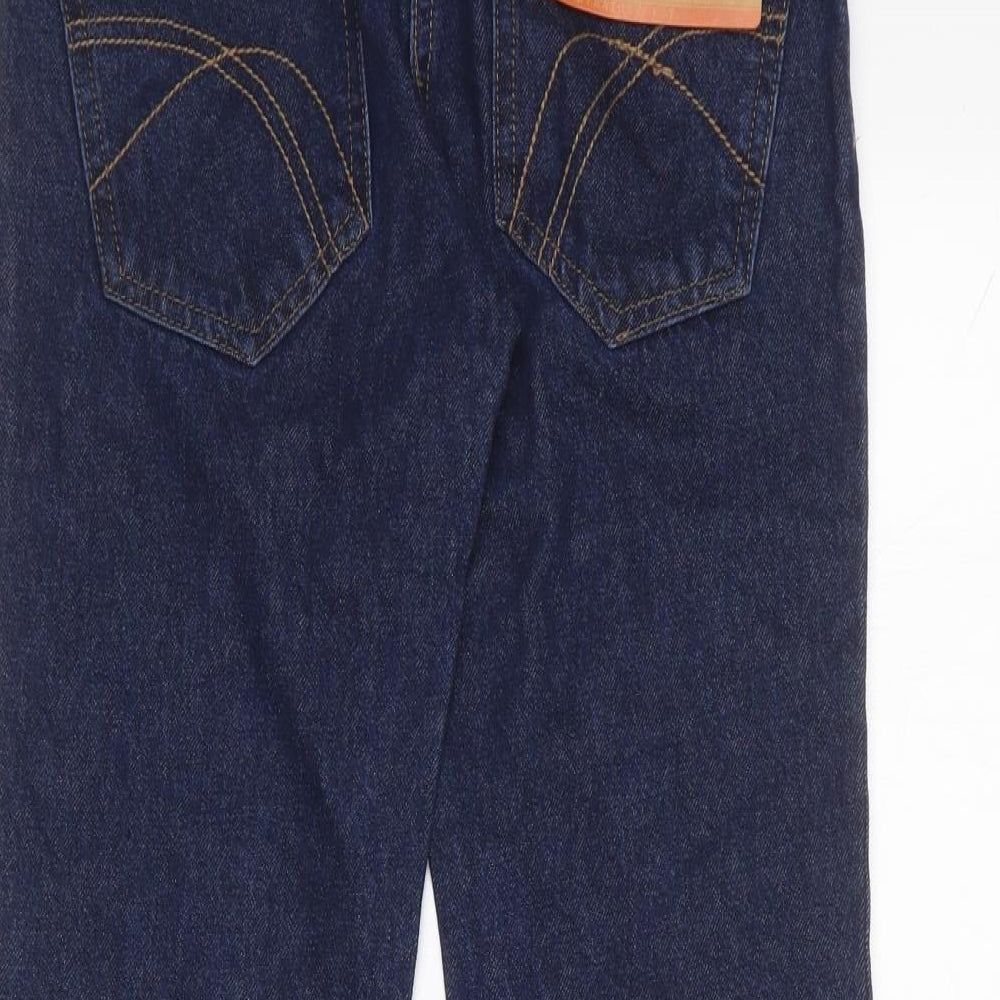 Firetrap Girls Blue  Cotton Straight Jeans Size 11-12 Years  Regular