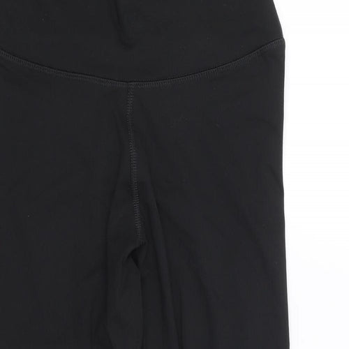 Crivit Mens Black  Polyamide Cropped Leggings Size M L17 in Regular