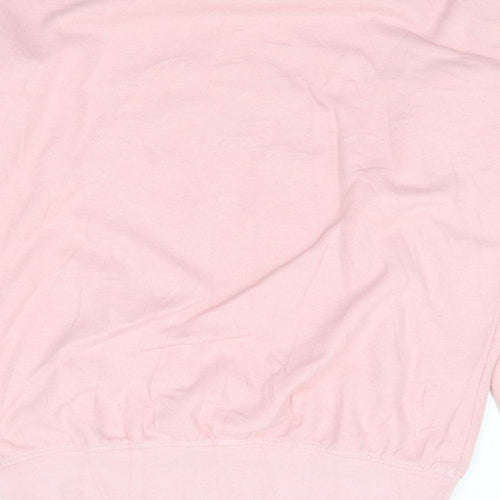 Wizarding World Womens Pink  Cotton Pullover Sweatshirt Size S  Pullover - Harry Potter