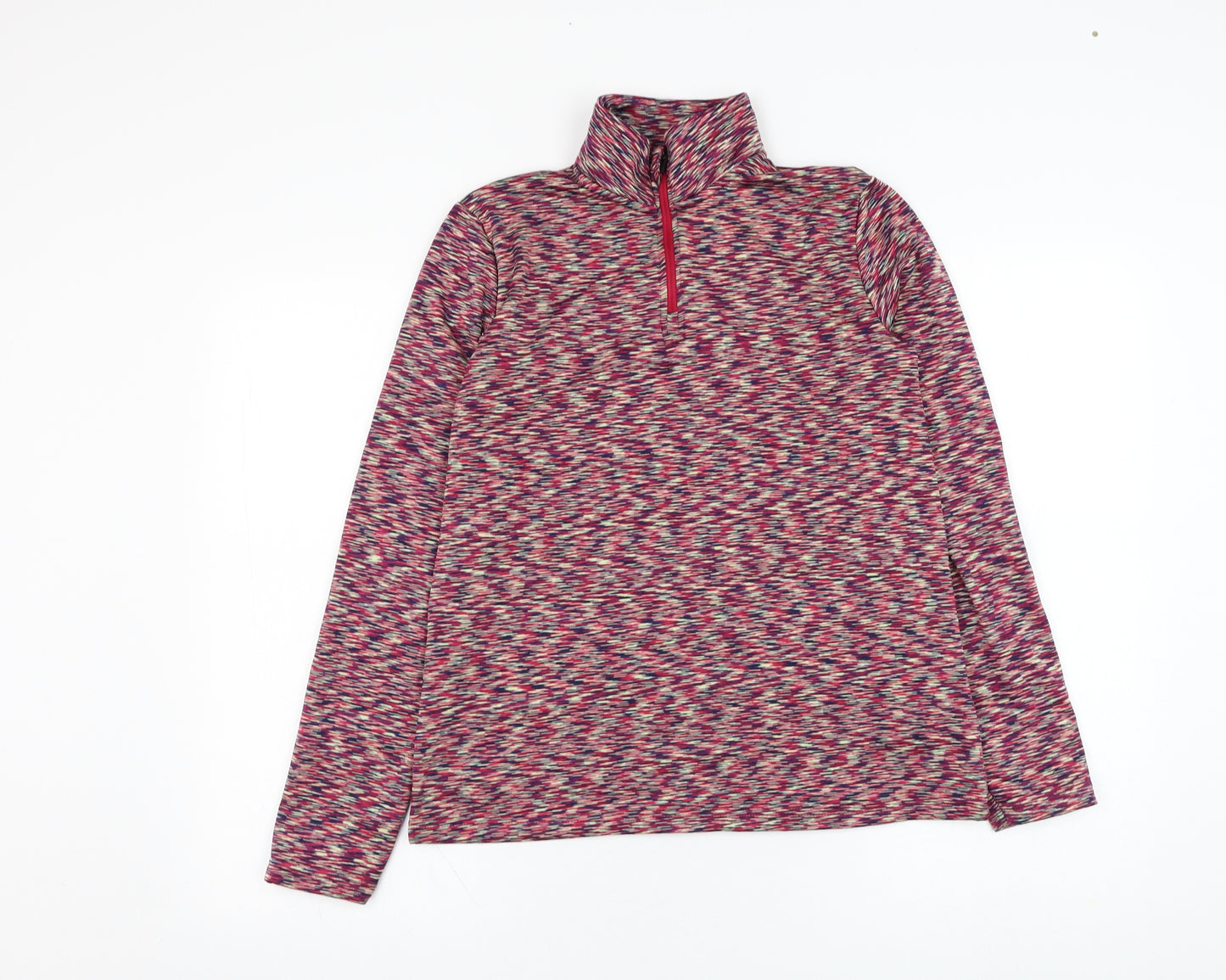 Crivit Girls Pink  Polyester Pullover Sweatshirt Size 12-13 Years  Pullover