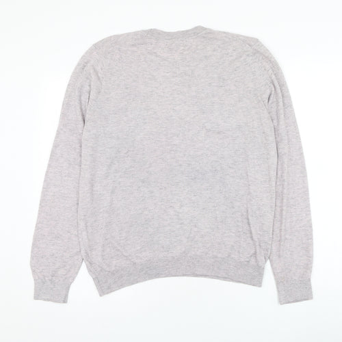 Oliver Bonas Womens Pink Round Neck  Polyester Pullover Jumper Size 16   - Fruit
