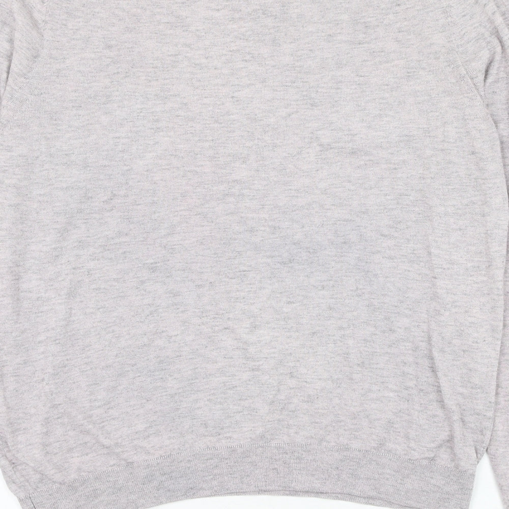 Oliver Bonas Womens Pink Round Neck  Polyester Pullover Jumper Size 16   - Fruit