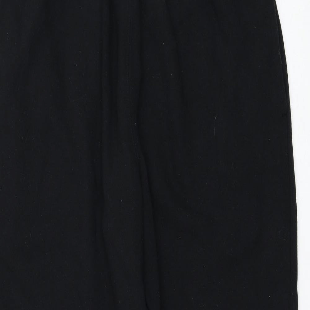 Cedar Wood State Mens Black  Polyester Jogger Trousers Size L L30 in Regular