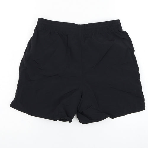 Slazenger Mens Black  Nylon Sweat Shorts Size XS  Regular