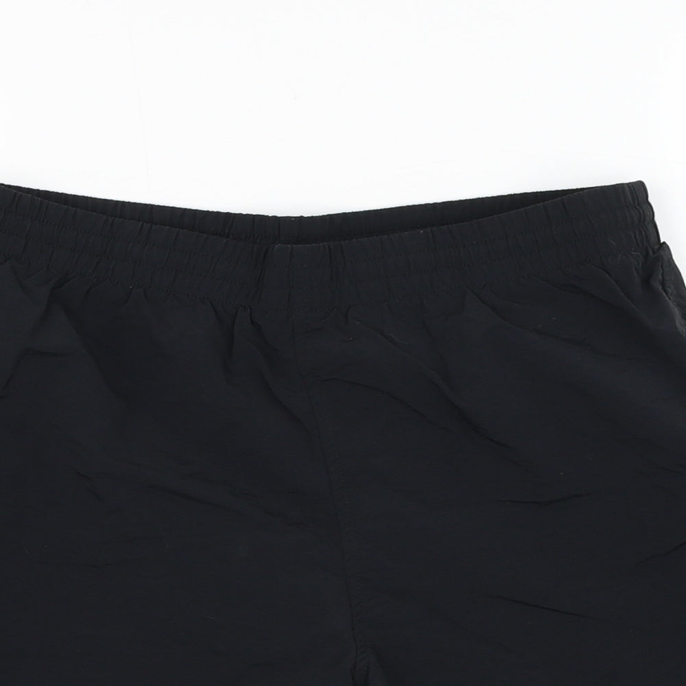 Slazenger Mens Black  Nylon Sweat Shorts Size XS  Regular