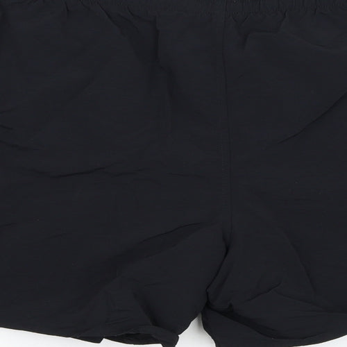 Slazenger Mens Black  Nylon Sweat Shorts Size XS  Regular