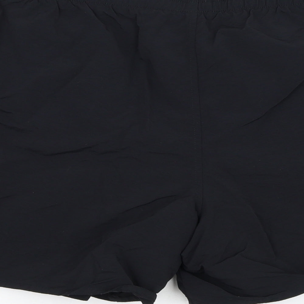 Slazenger Mens Black  Nylon Sweat Shorts Size XS  Regular