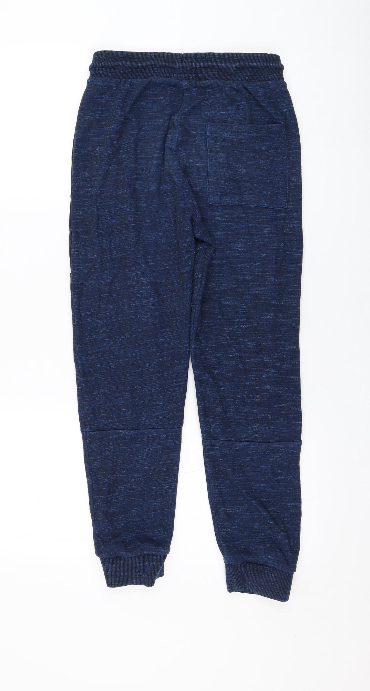 F&F Boys Blue  Cotton Jogger Trousers Size 10-11 Years  Regular Pullover