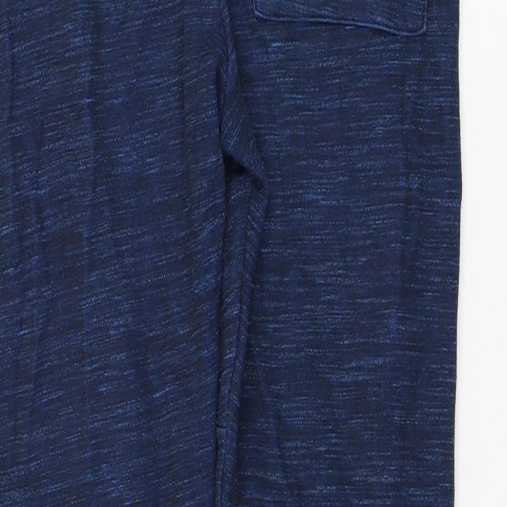 F&F Boys Blue  Cotton Jogger Trousers Size 10-11 Years  Regular Pullover