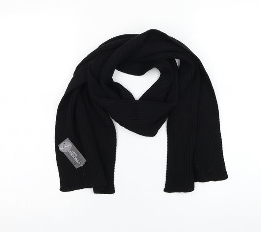 Matalan Mens Black  Viscose Scarf  One Size