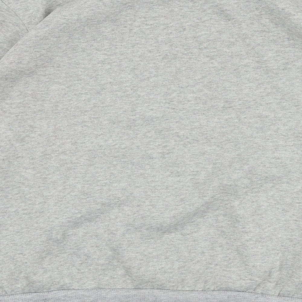 SheIn Womens Grey  Cotton Pullover Sweatshirt Size XL  Pullover - Skull