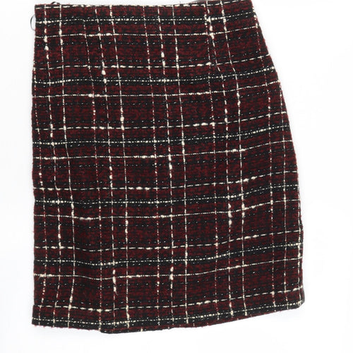 Limited Edition Womens Brown  Acrylic A-Line Skirt Size 8
