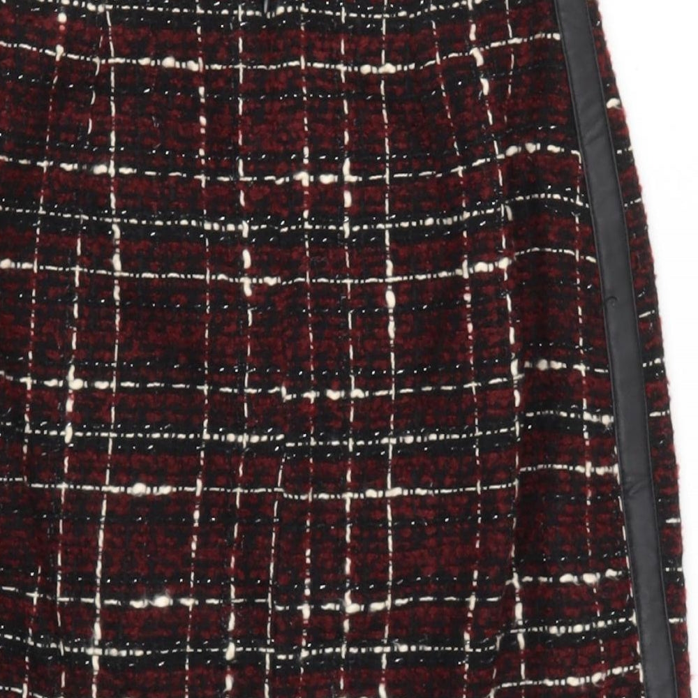 Limited Edition Womens Brown  Acrylic A-Line Skirt Size 8