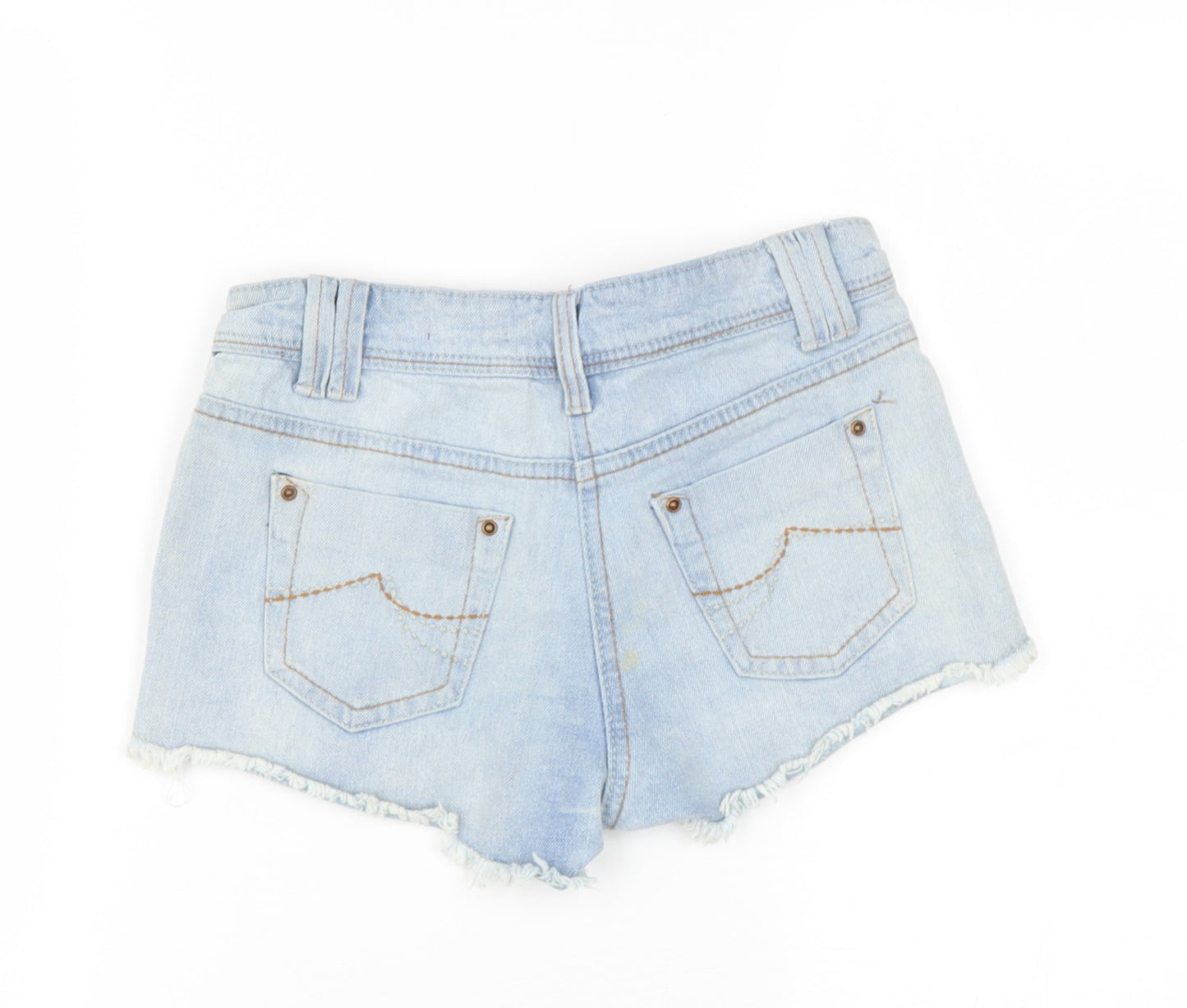 sophie  Girls Blue  Cotton Culotte Shorts Size 10-11 Years L20 in Regular