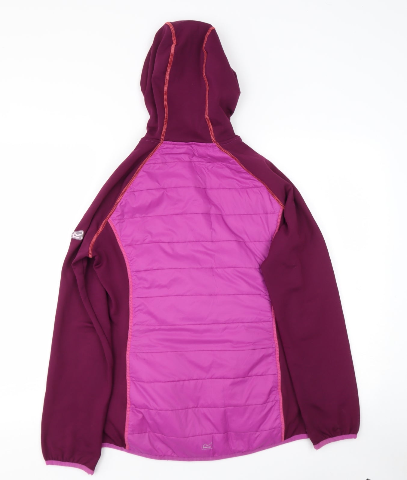 Regatta Womens Purple Round Neck  Polyamide Full Zip Jumper Size M