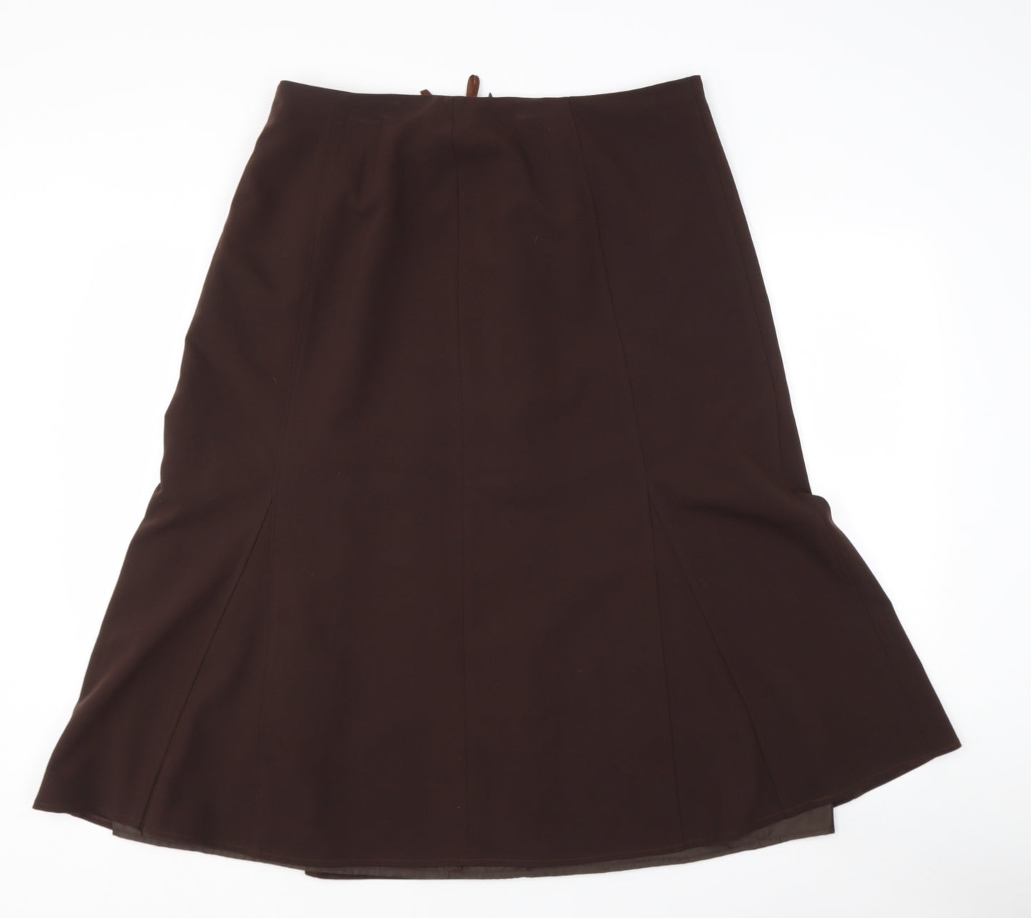 Bonmarche Womens Brown  Polyester Flare Set Size 18