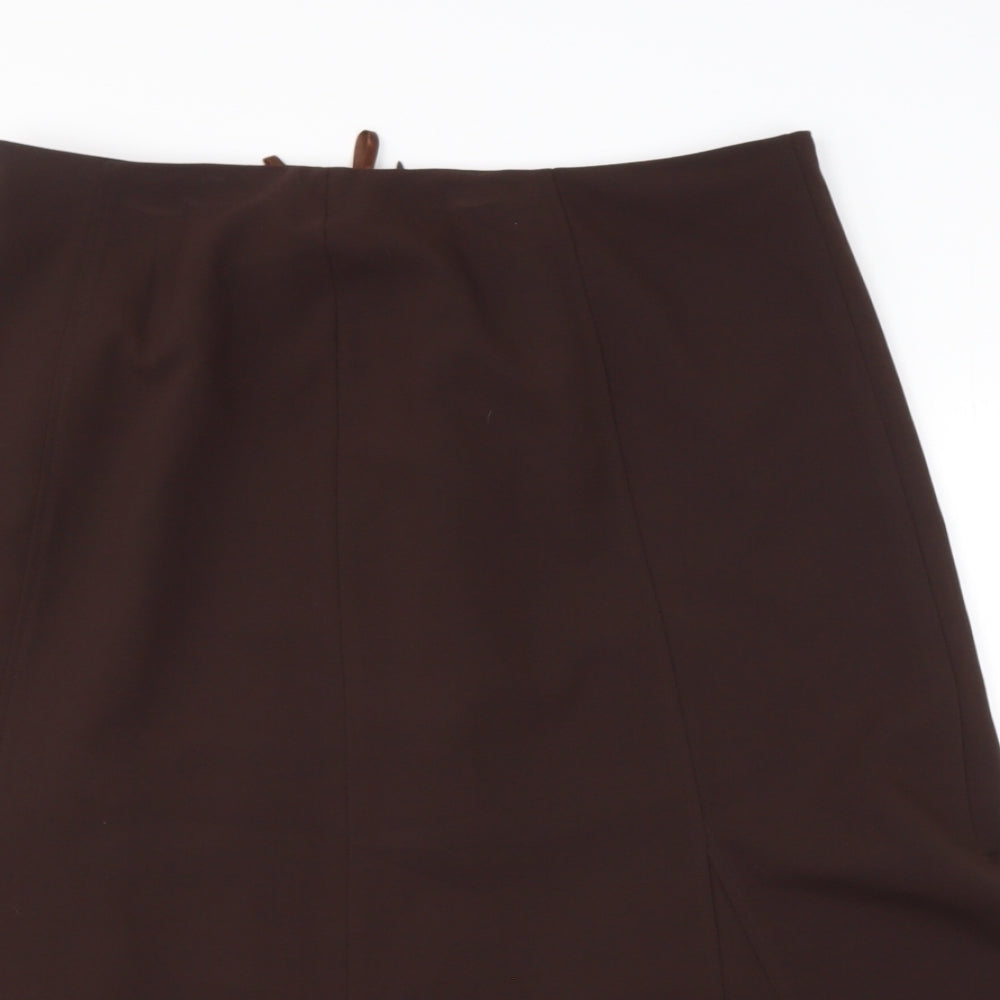 Bonmarche Womens Brown  Polyester Flare Set Size 18
