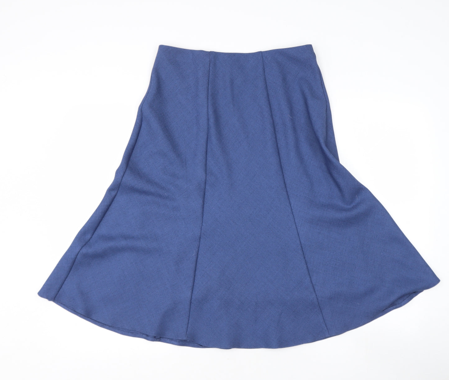 Honor Milburn Womens Blue  Polyester Flare Skirt Size 12