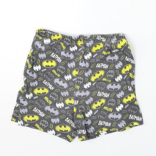 Primark Boys Grey Geometric Cotton Sweat Shorts Size 2-3 Years  Regular
