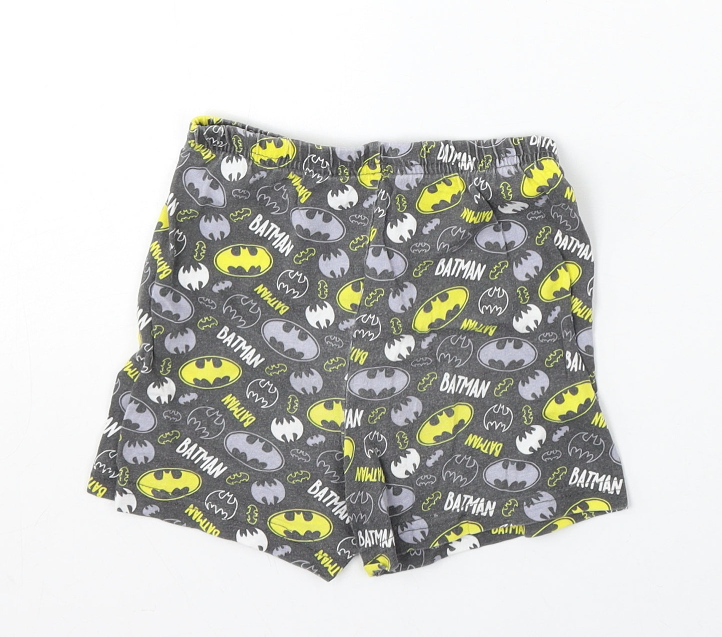 Primark Boys Grey Geometric Cotton Sweat Shorts Size 2-3 Years  Regular