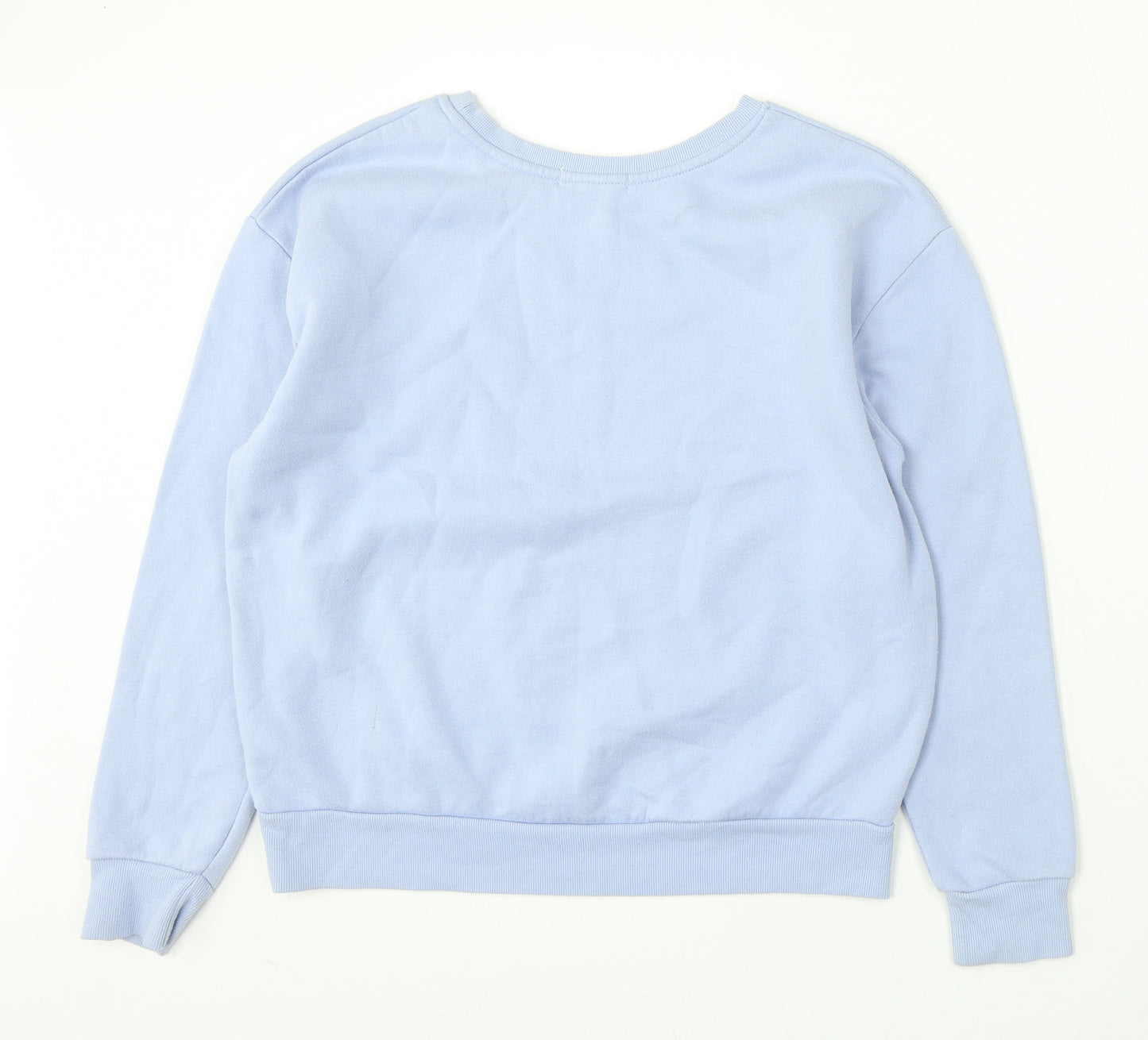 Primark Womens Blue  Polyester Pullover Sweatshirt Size 10