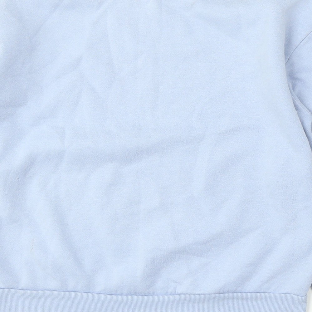 Primark Womens Blue  Polyester Pullover Sweatshirt Size 10